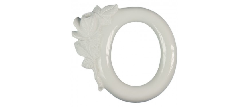 Cornice Ovale con Rosa - LM-054/L