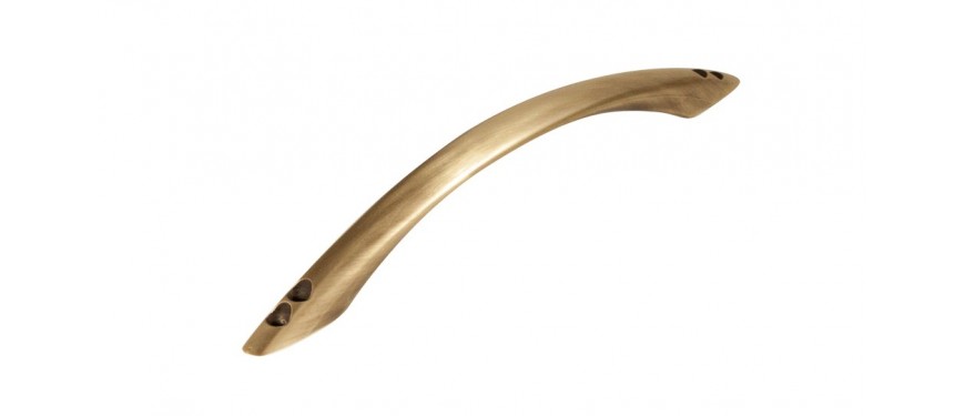 Maniglia fissa ottone antico