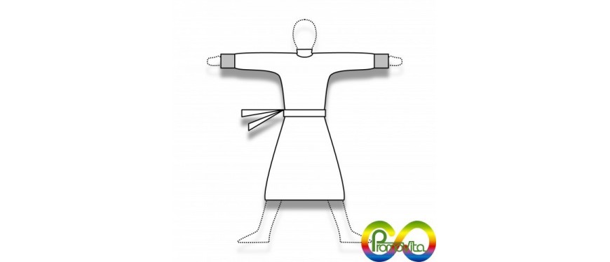 DPI 1 CAMICE PROMOVITA POSTERIORE CON POLSI TERMOCUCITO BIODEGRADABILE MATER-BI DPI 1 CAMICE PROMOVITA POSTERIORE CON POLSI TERMOCUCITO BIODEGRADABILE MATER-BI